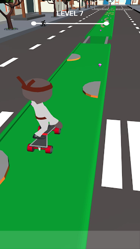 Android application Skateboard - Roue allongée screenshort