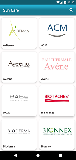 Derma Cosmetics Screen 2