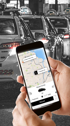 Black & White Cabs Australia Screen 2
