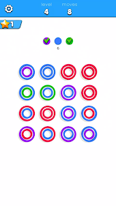 Color Hoop Connect Puzzle