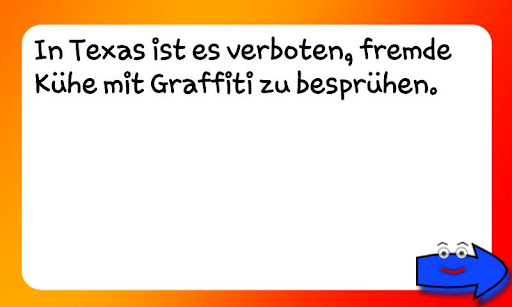 Dinge die man wissen sollte