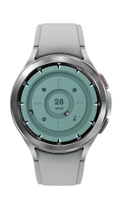 Magnetic ball watch face