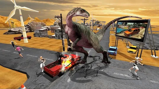 Deadly Dinosaur Attack