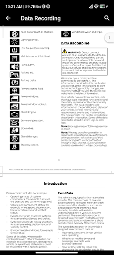 My Car User Manual Ford Fiesta Screen 3