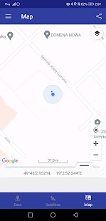 GPS Daten - GPS Koordinaten Bildschirmfoto