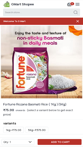 GMart Shopee Screen 2