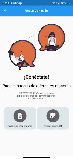 Android application Maxxcontrol Meseros screenshort
