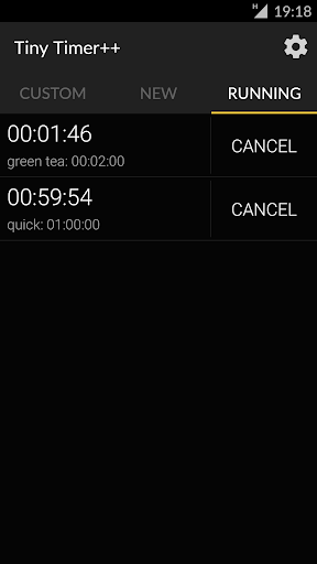Tiny Timer++ Screen 3