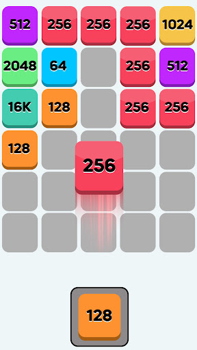 Android application Merge Number Block Puzzle Game screenshort