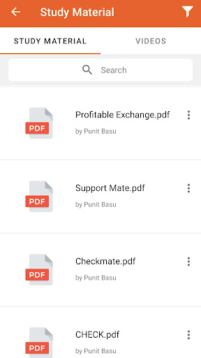 Android application Chaya Chess Academy screenshort