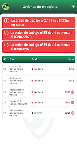 Mallo Ares Seguimiento Screen 2