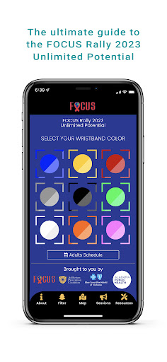 Android application FOCUS Rally Guide screenshort