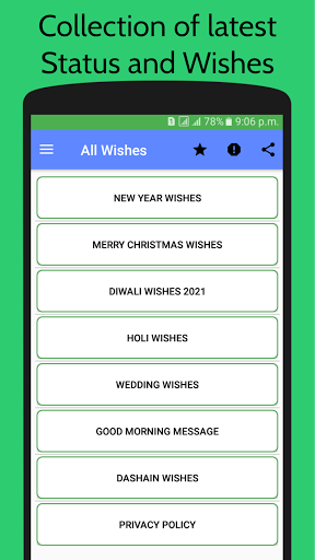 Android application All Festival Status,Wishes & G screenshort