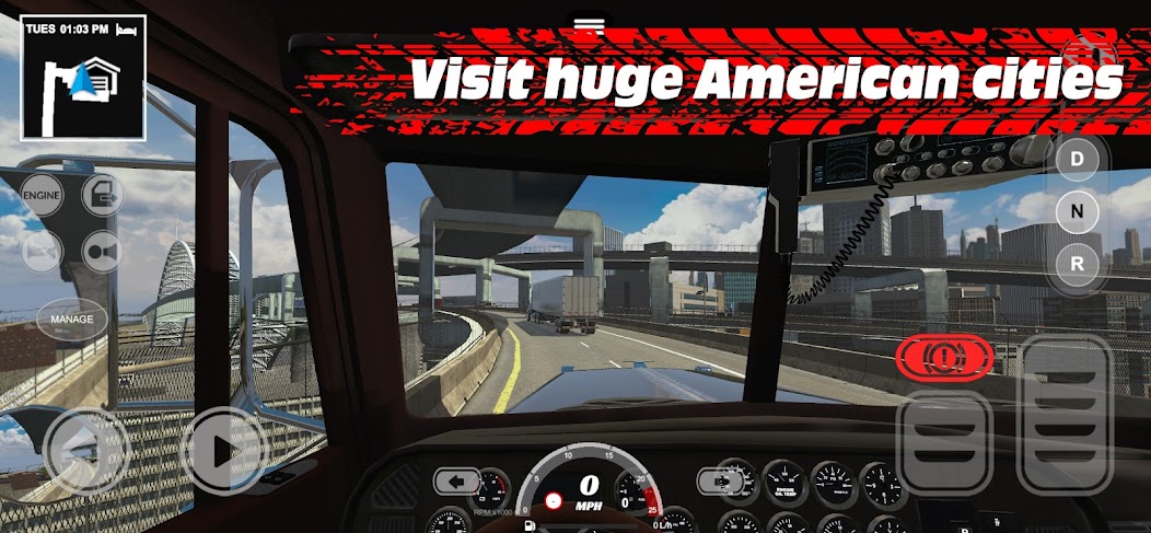 Truck Simulator PRO USA 1.30 APK + Мод (Unlimited money) за Android
