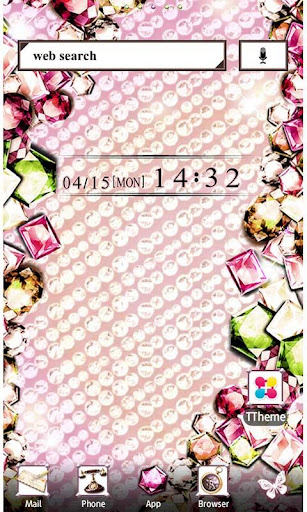 Android application Glitter Decor Wallpaper screenshort