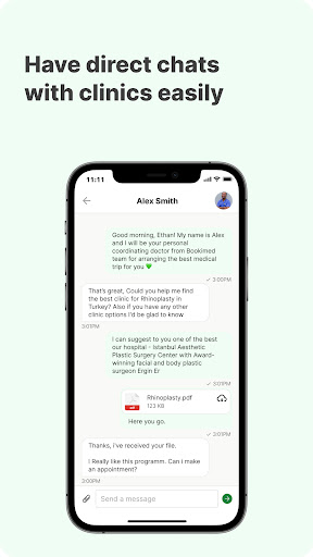 Bookimed Client Screen 3