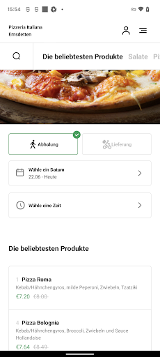 Pizzeria Italiana Emsdetten Screen 3