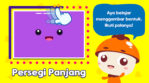 Screenshot of Marbel Belajar Bentuk
