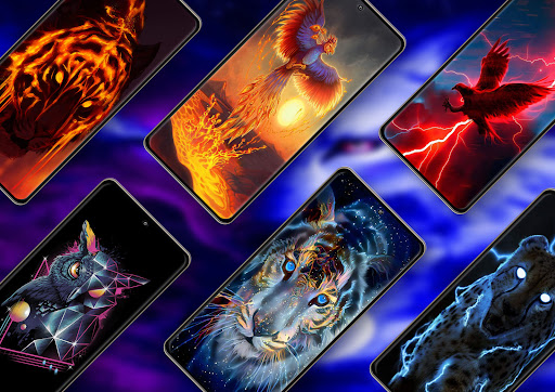 Neon Animals Wallpapers