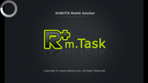 Android application R+m.Task 2.0 (ROBOTIS) screenshort