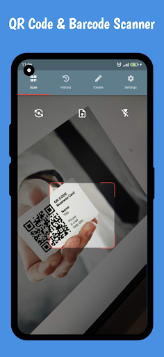 Android application Qr Code & Barcode Scanner screenshort