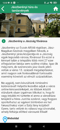 Jászberényi tanösvények Screen 3
