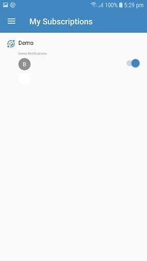 Advance Notify Screen 3