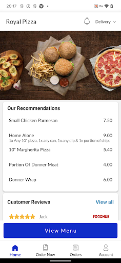 Royal Pizza Screen 2