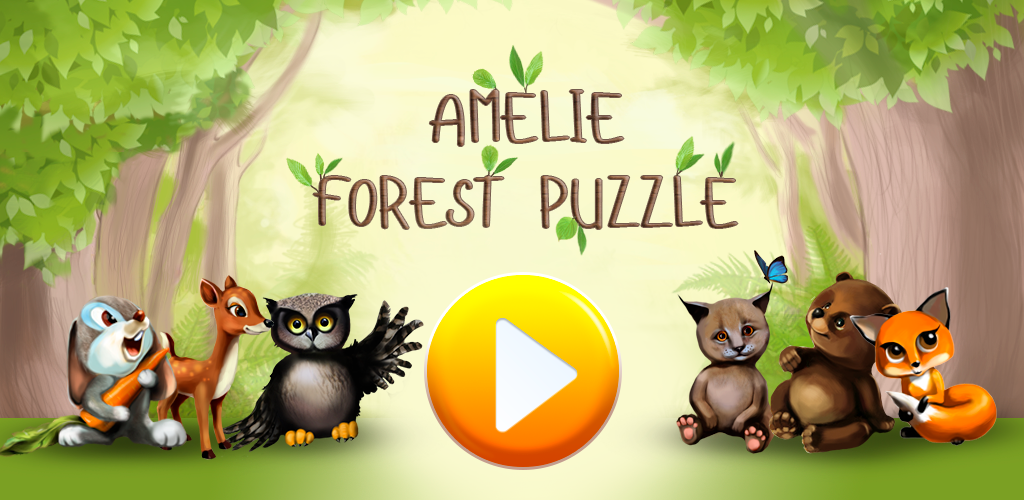 Forest Puzzle game. Игры лесные головоломки