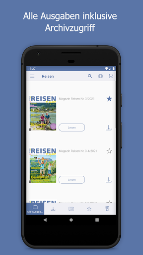 Android application REISEN Magazin screenshort