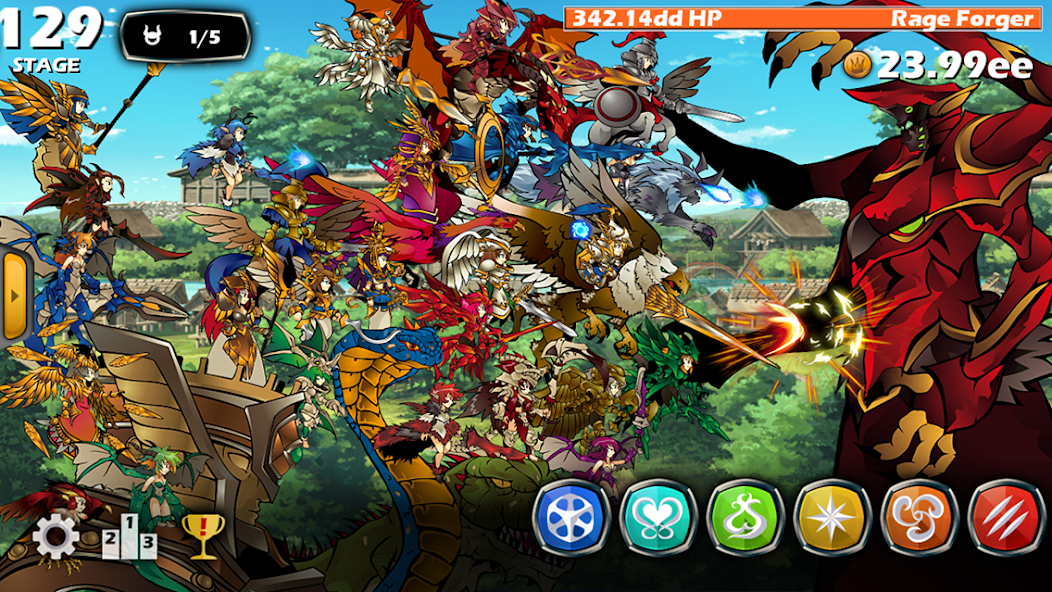 Army of Goddess Crush Titan 1.4.3 APK + Mod (Unlimited money) para Android