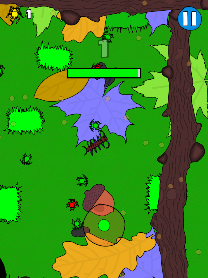 #8. Fall Crawl (Android) By: Adknown Games