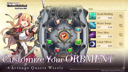 Screenshot of Trails of Cold Steel:NW