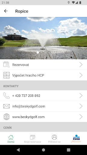 Ropice Golf Resort Screen 2