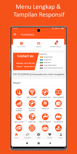 Pusat Kuota - Agen Pulsa Murah Screen 2