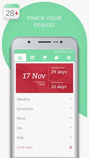 Easy Period Calendar ovulation Screen 2