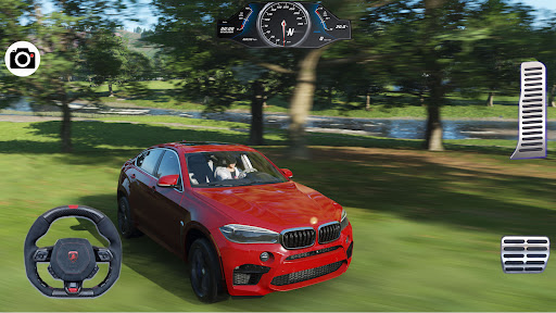 Android application Drive City Simulator BMW X6 M screenshort