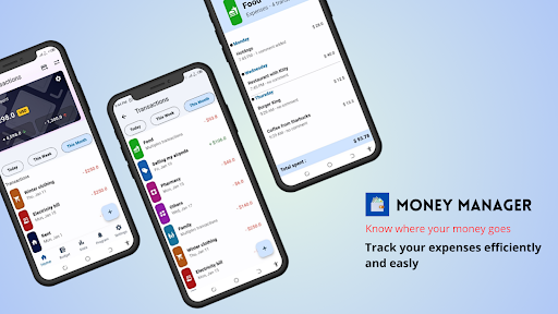 Android application Expense & Budget Manager screenshort