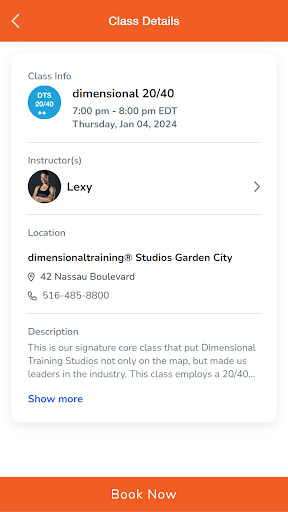 dimensionaltraining® Studios Screen 3