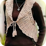 crochet women vests icon