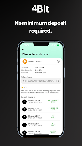 4Bit: Buy & Trade Crypto Screen 3