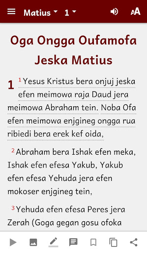 Meyah Bible Screen 2