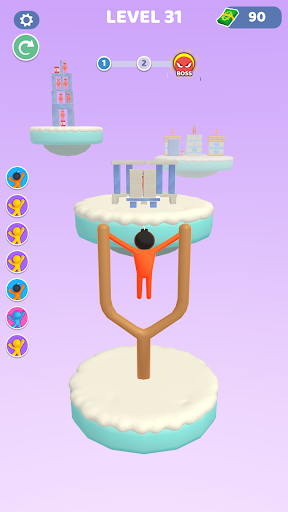 Android application Human Slingshot screenshort