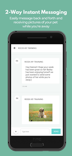 Android application Reeds K9 Training screenshort