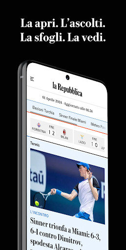 la Repubblica - news online Screenshot 1 - AppWisp.com