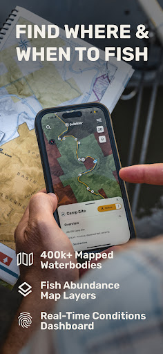 Screenshot of onWater Fish - Fishing Spots