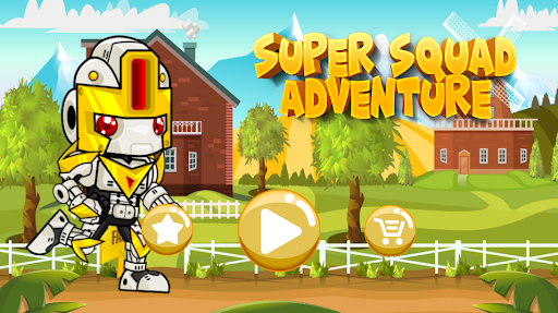 Android application Super Squad: SpeedRun 2D Game screenshort