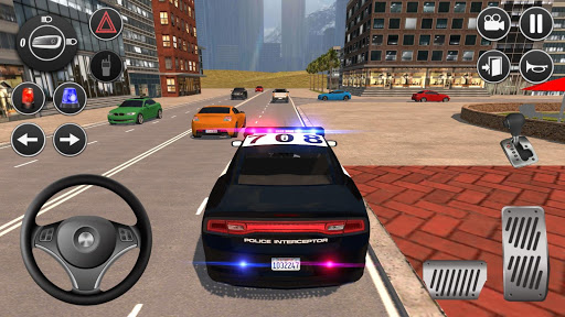 American Fast Police Car Driving: Offline Games 1.1 screenshots 1