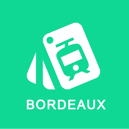 Bordeaux tram, bus, bat³ - tem  Icon