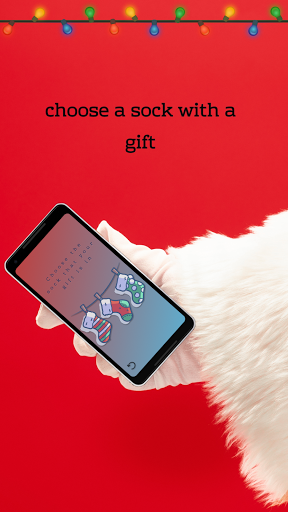 Android application Santa Claus and gift screenshort